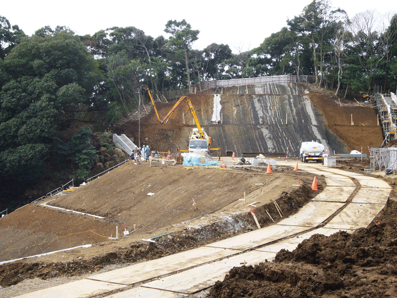 日本寺工事写真